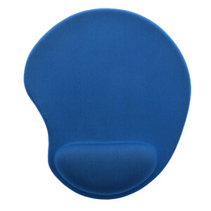 TAPIS DE SOURIS ERGONOMIQUE AVEC REPOSE-POIGNET BLEU T'NB