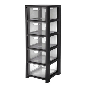 TOUR DE RANGEMENT 5 TIROIRS - 32,5 X 35 X 95,6 CM CEP