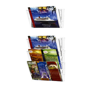 CORBEILLE MURALE HORIZ MAGNÉ TRANS 17,5 X 38 X 10 CM TORENCO