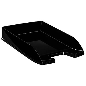 CORBEILLE À COURRIER FIRST NOIR- 35X25,5X6,5 CM CEP