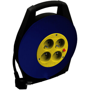 ENROULEUR 4 PRISES 3 X 1,5 MM² LONGUEUR 10 M