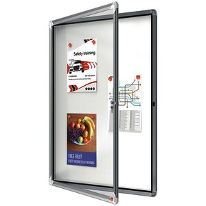 VITRINE D'AFFICHAGE MAGNÉTIQUE PREMIUM PLUS 9XA4 NOBO