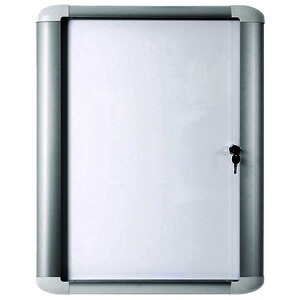 VITRINE D'EXT PORTE BATTANTE MAGNÉTIQUE 6 FLES A4 BI-OFFICE