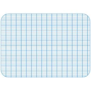 ARDOISE 1 FACE UNIE & 1 FACE QUADRILLÉ SANS CADRE 16X24CM