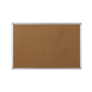 TABLEAU LIÈGE CADRE ALUMINIUM RECYCLÉ 60 X 90 CM BI-OFFICE