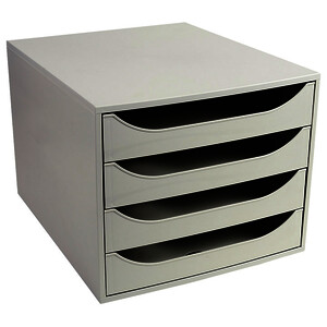 MODULE DE BUREAU GRIS- 28,4 X 34,8 X 23,47 CM BUDGET