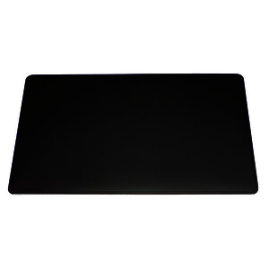 SOUS-MAIN PLAST AVEC REBORD RAINURÉ NOIR- 53 X 40 CM DURABLE