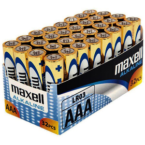 PAQUET DE 32 PILES MAXELL AAA (LR03)