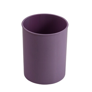 POT À CRAYONS PASTEL VIOLET GLOSSY- D 7,5 X 10 CM FAIBO
