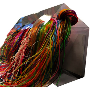 VALISETTE DE 500 SCOUBIDOUS 80CM COLORIS ASSORTIS