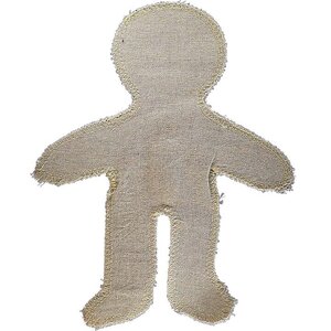 LOT DE 12 POUPÉES EN TISSUS À DÉCORER