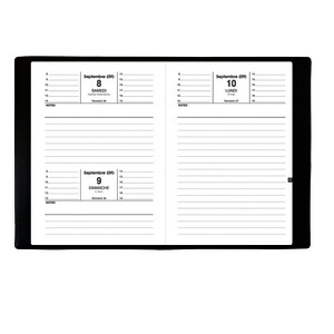 AGENDA JOURNALIER 10 MOIS JUPITER 12X17 CM LACOSTE