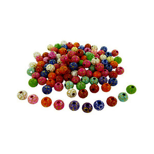 BOCAL DE 400G DE PERLES ORIENTALES EN PLASTIQUE