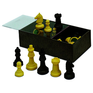 PIÈCES D'ÉCHECS 32 PIÈCES EN PLASTIQUE