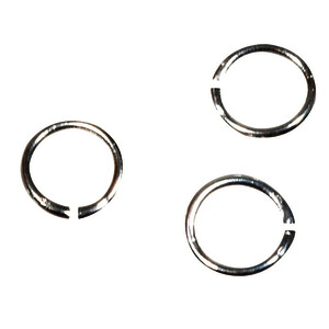 SACHET DE 100 ANNEAUX OUVERTS D5MM ARGENT