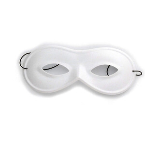 LOT DE 10 MASQUES LOUPS SIMPLES EN CARTON À DÉCORER