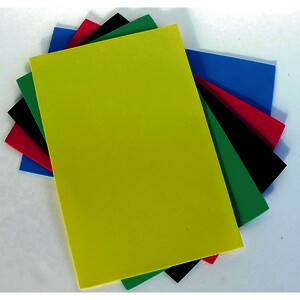 LOT 20 PLANCHES A3 EN MOUSSE - COLORIS ASSORTIS