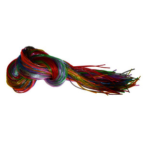 100 SCOUBIDOUS PAILLETÉS 80CM