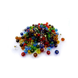 BOCAL DE 500G DE PERLES CASSIS DIAMENTÉES D3,8MM