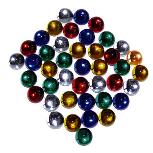 SACHET DE 200 CABOCHONS ADHÉSIFS D1CM COLORIS ASSORTIS