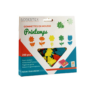 PACK 200 GOM MOUSSE EVA À COLLER 