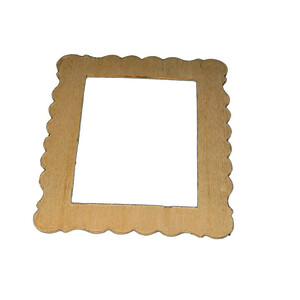 LOT 10 CADRES RECTANGULAIRES EN BOIS 13 X 17 CM