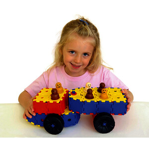 JEU DE CONSTRUCTION POLYDRON - 124 PIÈCES