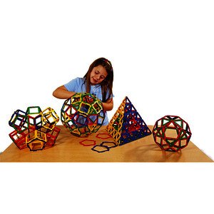JEU CONSTRUCTION  POLYDRON CADRES - 280 PIÈCES