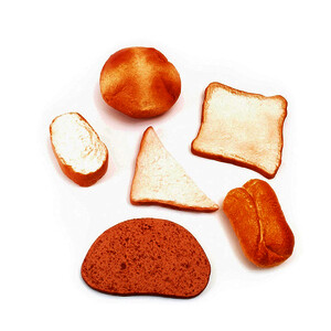 SACHET DE 6 PAINS VARIÉS EN PLASTIQUE,