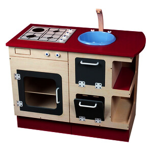 MEUBLE ÉVIER/GAZINIÈRE EN BOIS