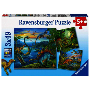 LOT DE 3 PUZZLES DE 49 PIÈCES 