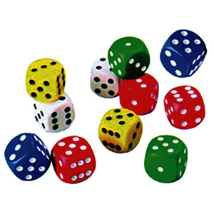 LOT DE 20 DÉS À POINTS