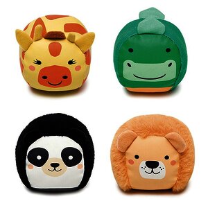 SET DE 4 BALLES DOUDOUS - JUNGLE