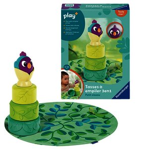 TASSES À EMPILER PETIT OISEAU