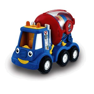 MIKE CAMION TOUPIE À TAMBOUR ROTATIF ET PERSONNAGE