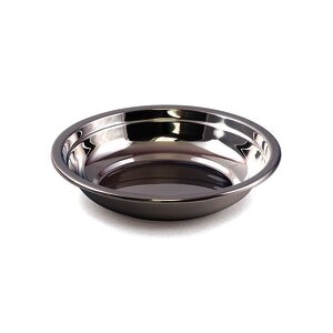 LE LOT DE 12 ASSIETTES CREUSES INOX