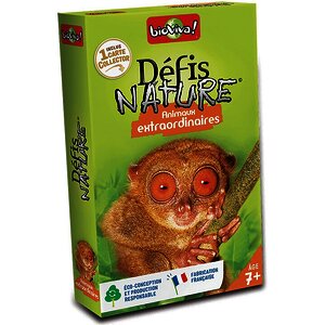 DÉFIS NATURE DES ANIMAUX EXTRAORDINAIRES