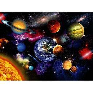 PUZZLE : SYSTÈME SOLAIRE 300 PIÈCES