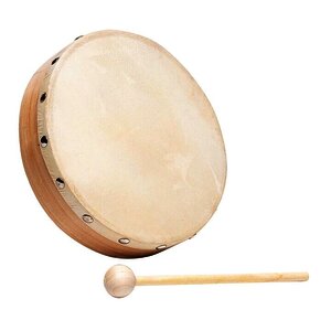 TAMBOURIN 15 CM SANS CYMBALETTE