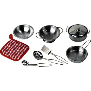 SET DE CUISINE ENFANT EN MÉTAL
