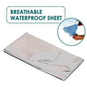 PROTÈGE DRAP HOUSSE IMPERMÉABLE RESPIRANT- BLANC