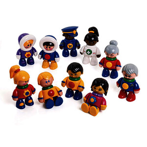 LOT DE 10 PERSONNAGES 