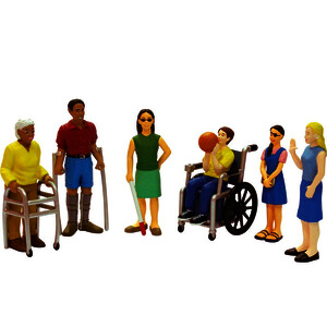 LOT DE 6 PERSONNAGES 