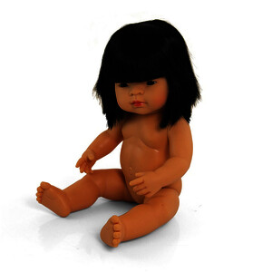 POUPÉE MULTI-ETHNIQUE AVEC CHEVEUX  FILLE