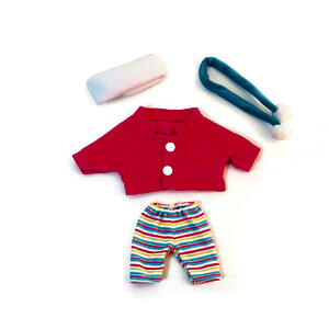 ENSEMBLE DE VÊTEMENTS D'HIVER 2 POUR  POUPÉE DE 21 CM