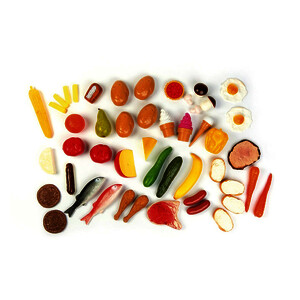 LOT 48 ALIMENTS VARIÉS EN PLASTIQUE