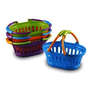 LOT 4 PANIERS COLORIS ASSORTIS
