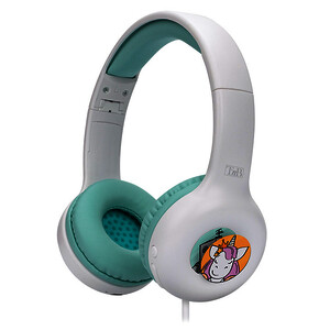 CASQUE STÉRÉO ENFANT 85 DB - BLANC / VERT - KIDY