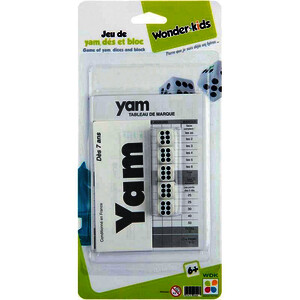 JEU DE DÉS POUR JEU DE YAM'S