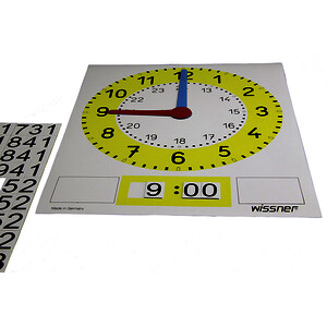 HORLOGE MAGNÉTIQUE EFFAÇABLE À SEC